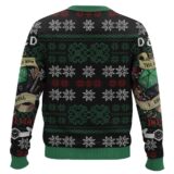 Hooktab Roll Initiative Dungeons & Dragons Ugly Christmas Sweater