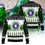 Hooktab Rolling Rock Premium Beer Ugly Christmas Sweater
