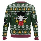 Hooktab Roronoa Zoro One Piece Ugly Christmas Sweater