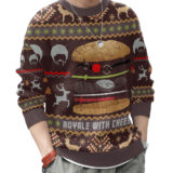 Hooktab Royale With Cheese Pulp Fiction Ugly Christmas Sweater