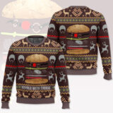 Hooktab Royale With Cheese Pulp Fiction Ugly Christmas Sweater
