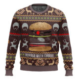 Hooktab Royale With Cheese Pulp Fiction Ugly Christmas Sweater
