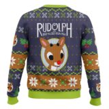 Hooktab Rudolph The Red-nosed Reindeer Ugly Christmas Sweater