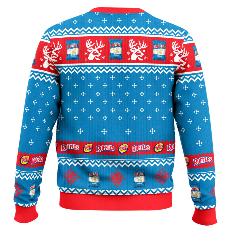 Hooktab Ruffles Ugly Christmas Sweater Hooktab Ruffles Ugly Christmas Sweater