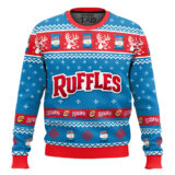 Hooktab Ruffles Ugly Christmas Sweater