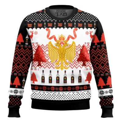 Hooktab Rumple Minze Peppermint Schnapps Ugly Christmas Sweater
