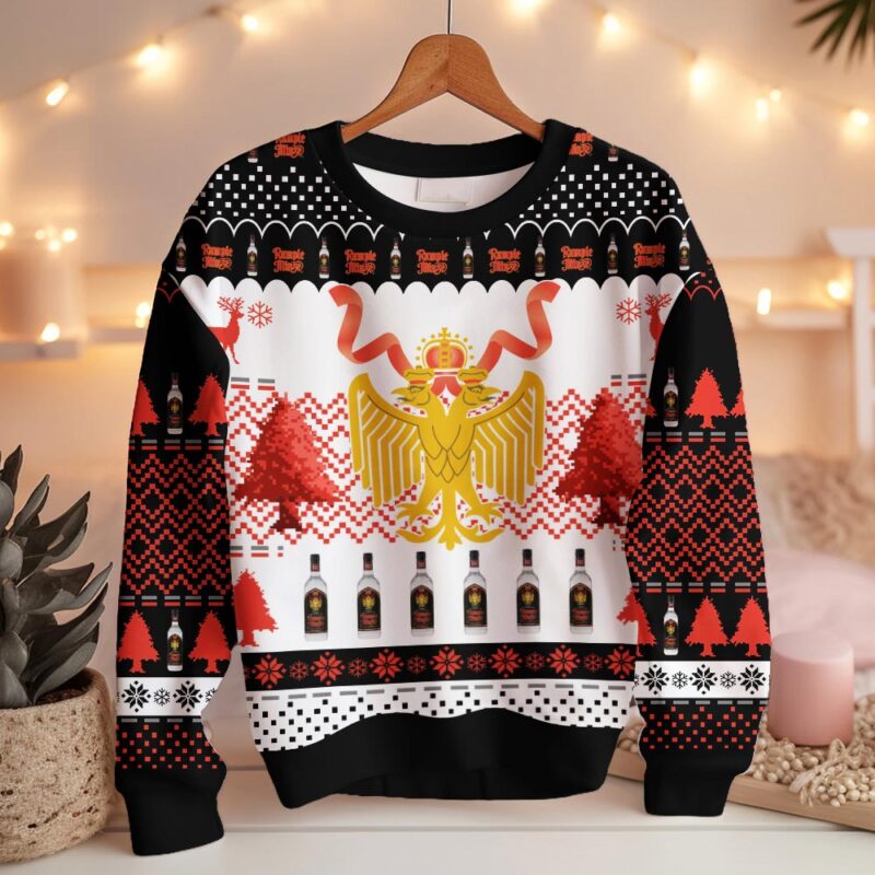 Hooktab Rumple Minze Peppermint Schnapps Ugly Christmas Sweater Hooktab Rumple Minze Peppermint Schnapps Ugly Christmas Sweater