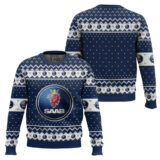 Hooktab Saab Ugly Christmas Sweater