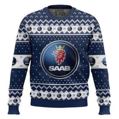 Hooktab Saab Ugly Christmas Sweater