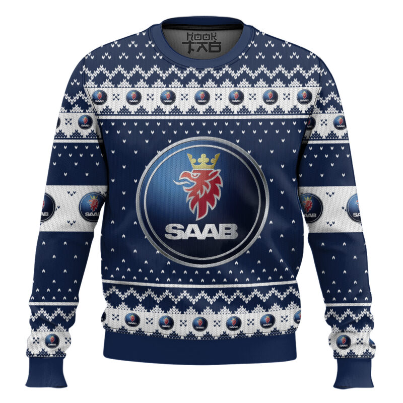 Hooktab Saab Ugly Christmas Sweater