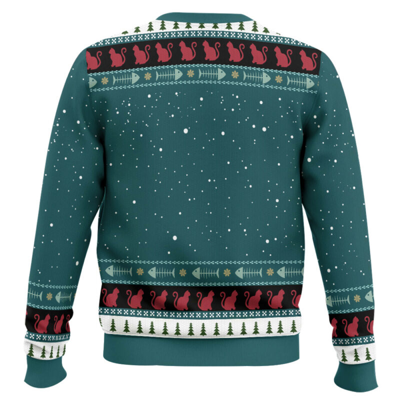 Hooktab Sad Cat On Table Woman Yelling At Cat Meme Ugly Christmas Sweater Hooktab Sad Cat On Table Woman Yelling At Cat Meme Ugly Christmas Sweater