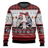 Hooktab Sad Snowman Rascal Does Not Dream Of Bunny Girl Senpai Ugly Christmas Sweater