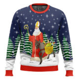 Hooktab Saint Nicholas Ugly Christmas Sweater