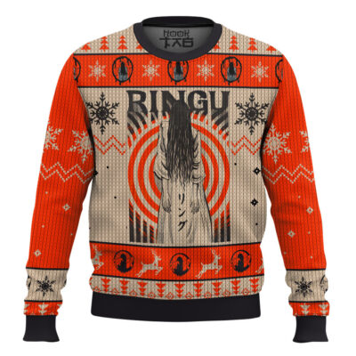 Hooktab Samara Morgan The Ring Ugly Christmas Sweater