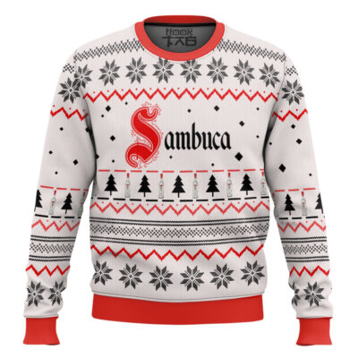 Hooktab Sambuca Ugly Christmas Sweater