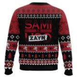 Hooktab Sami Zayn WWE Ugly Christmas Sweater