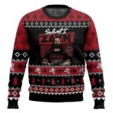 Hooktab Sami Zayn WWE Ugly Christmas Sweater