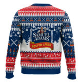 Hooktab Samuel Adams Boston Lager Ugly Christmas Sweater