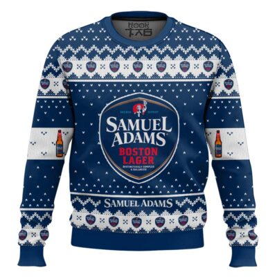 Hooktab Samuel Adams Ugly Christmas Sweater