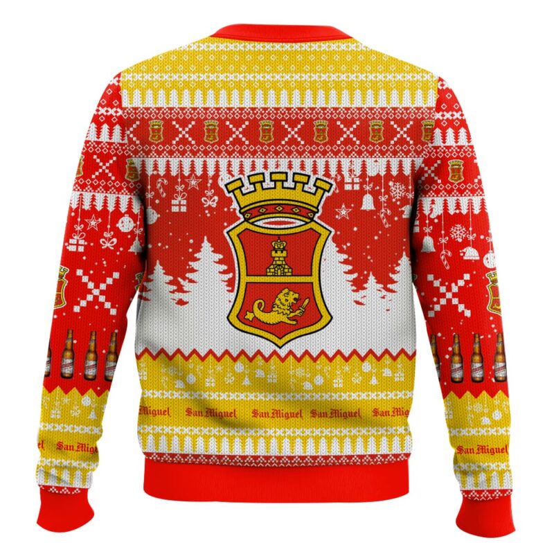 Hooktab San Miguel Brews Ugly Christmas Sweater Hooktab San Miguel Brews Ugly Christmas Sweater