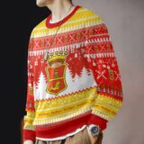 Hooktab San Miguel Brews Ugly Christmas Sweater