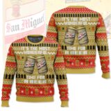 Hooktab San Miguel Pale Pilsen Ugly Christmas Sweater