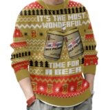 Hooktab San Miguel Pale Pilsen Ugly Christmas Sweater