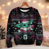 Hooktab Santa Baby Yoda Star Wars Ugly Christmas Sweater