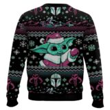 Hooktab Santa Baby Yoda Star Wars Ugly Christmas Sweater