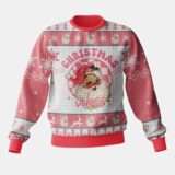 Hooktab Santa Christmas Vibes Ugly Christmas Sweater