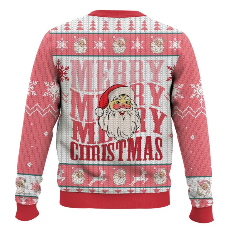 Hooktab Santa Christmas Vibes Ugly Christmas Sweater Hooktab Santa Christmas Vibes Ugly Christmas Sweater