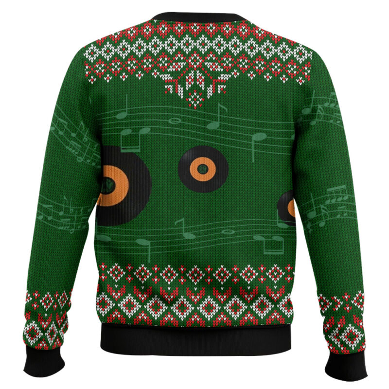 Hooktab Santa Claus DJ Ugly Christmas Sweater Hooktab Santa Claus DJ Ugly Christmas Sweater