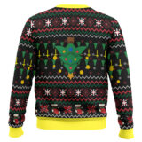 Hooktab Santa Emeritus Papa Emeritus Ghost Ugly Christmas Sweater