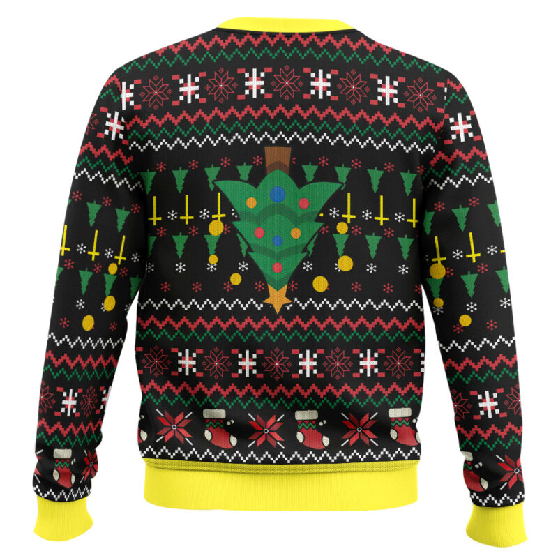 Hooktab Santa Emeritus Papa Emeritus Ghost Ugly Christmas Sweater Hooktab Santa Emeritus Papa Emeritus Ghost Ugly Christmas Sweater