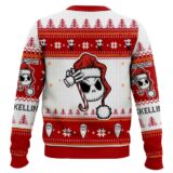 Hooktab Santa Jack Skellington Ugly Christmas Sweater