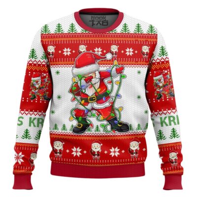 Hooktab Santa Kris Kringle Miracle On 34th Street Ugly Christmas Sweater