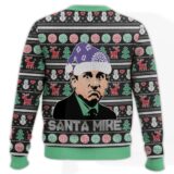 Hooktab Santa Mike Scott The Office Ugly Christmas Sweater