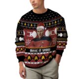 Hooktab Santa Picard Majke It Snow Star Trek Ugly Christmas Sweater