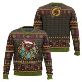 Hooktab Santa Samus Aran Metroid Ugly Christmas Sweater