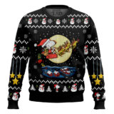 Hooktab Santa Snoopy The Charlie Brown and Snoopy Show Ugly Christmas Sweater