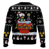 Hooktab Santa Snoopy The Charlie Brown and Snoopy Show Ugly Christmas Sweater