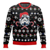 Hooktab Santa Stormtrooper Star Wars Ugly Christmas Sweater
