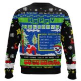 Hooktab Santa's Schedule Ugly Christmas Sweater