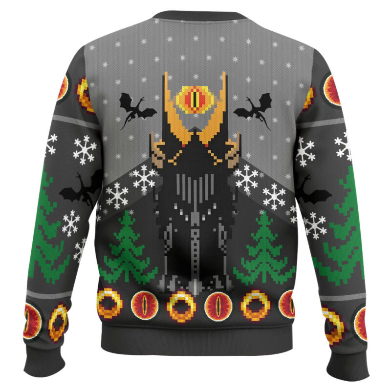 Hooktab Saruman's Betrayal The Lord Of The Rings Ugly Christmas Sweater Hooktab Saruman's Betrayal The Lord Of The Rings Ugly Christmas Sweater