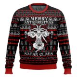 Hooktab Satanic Merry Antichristmas Ugly Christmas Sweater