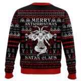Hooktab Satanic Merry Antichristmas Ugly Christmas Sweater