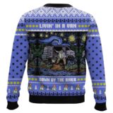 Hooktab Saturday Night Live Matt Foley Livin' In A Van Down By The River Ugly Christmas Sweater