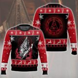 Hooktab Seal of Metatron Silent Hill Ugly Christmas Sweater