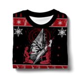Hooktab Seal of Metatron Silent Hill Ugly Christmas Sweater