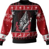 Hooktab Seal of Metatron Silent Hill Ugly Christmas Sweater